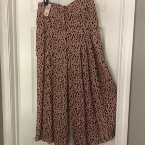 Anthropologie, Ankle length split skirt